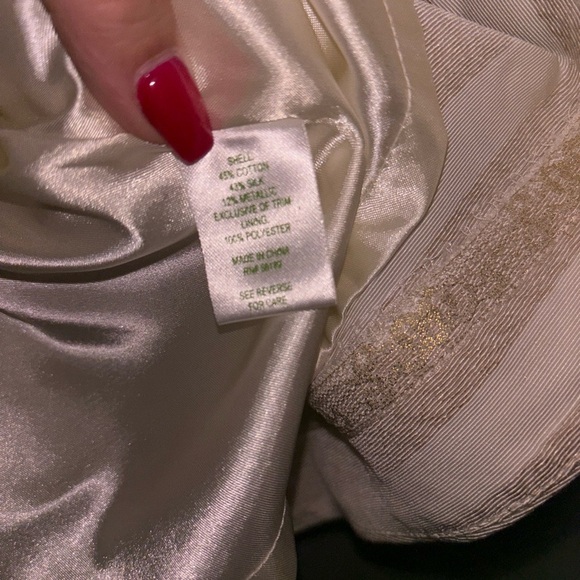 Lilly Pulitzer Strapless Embroidered Cocktail Dress - Picture 4 of 5